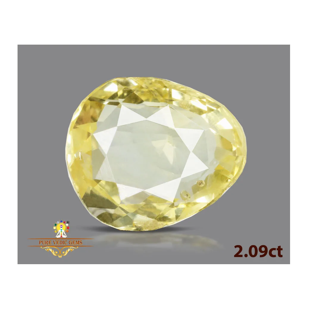 Yellow Sapphire 2.09ct. (Luxury) — image 1