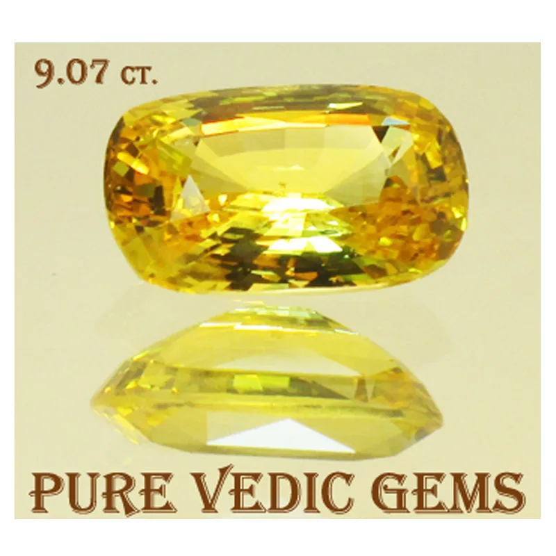 Yellow Sapphire 9.07ct. @On Demand — image 1
