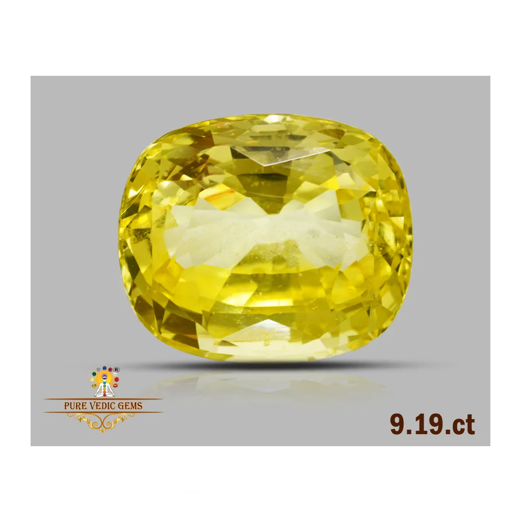 Yellow Sapphire 9.19ct.On-Demand — image 1