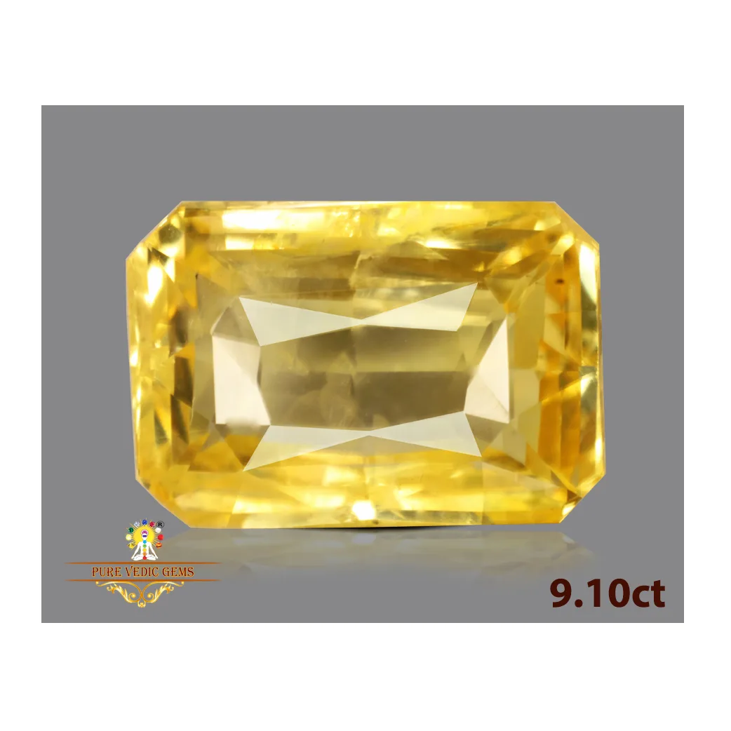Yellow Sapphire 9.10ct.On-Demand — image 1
