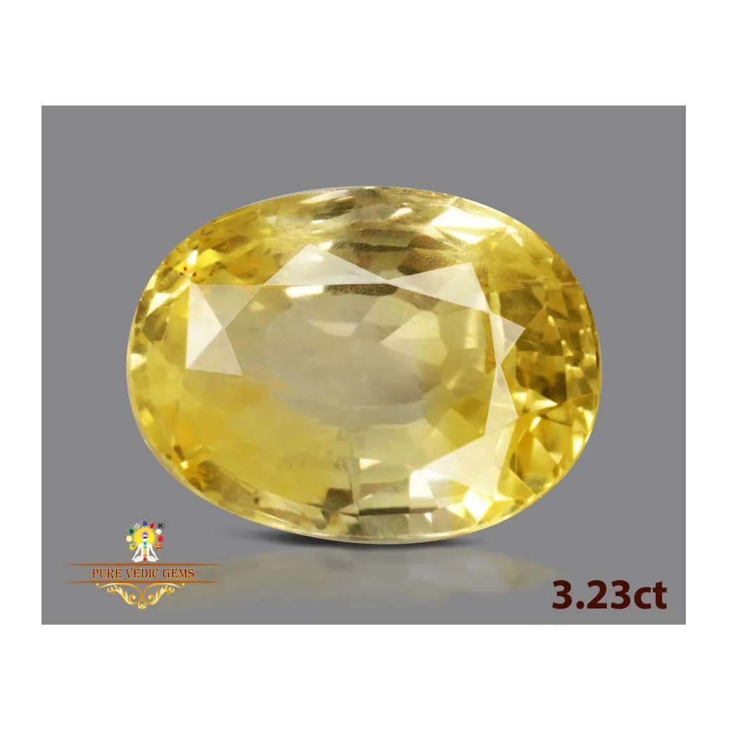 Yellow Sapphire 3.23ct. (Luxury) — image 1