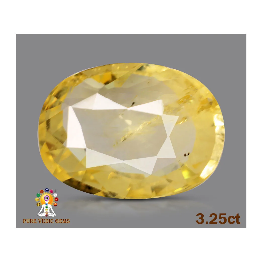 Yellow Sapphire 3.25ct. (Luxury) — image 1