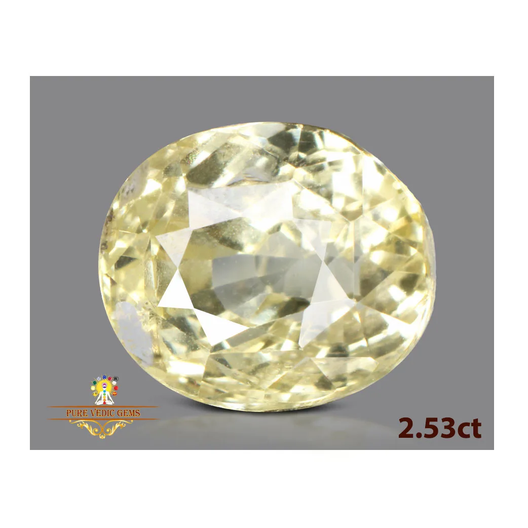 Yellow Sapphire 2.53ct. (Luxury) — image 1