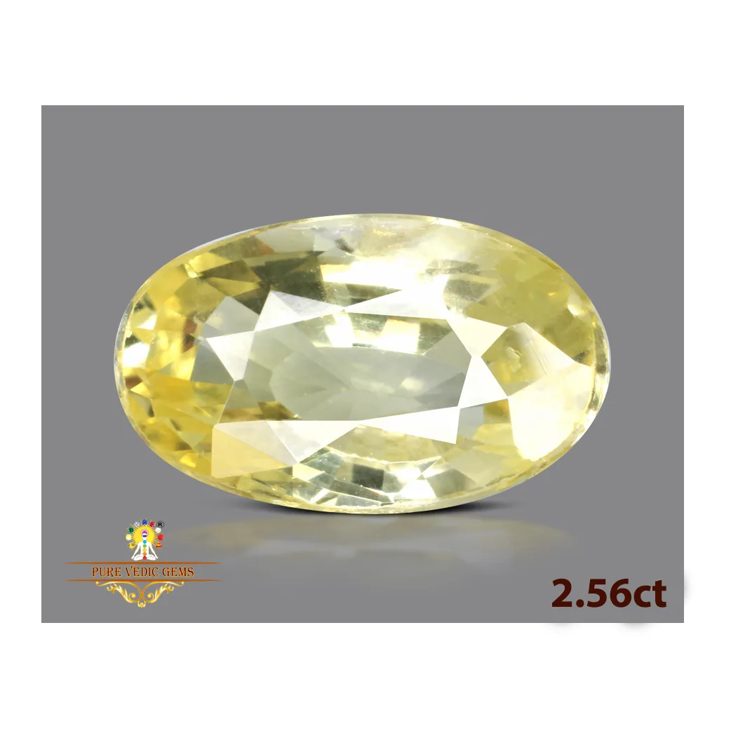 Yellow Sapphire 2.56ct. (Luxury) — image 1