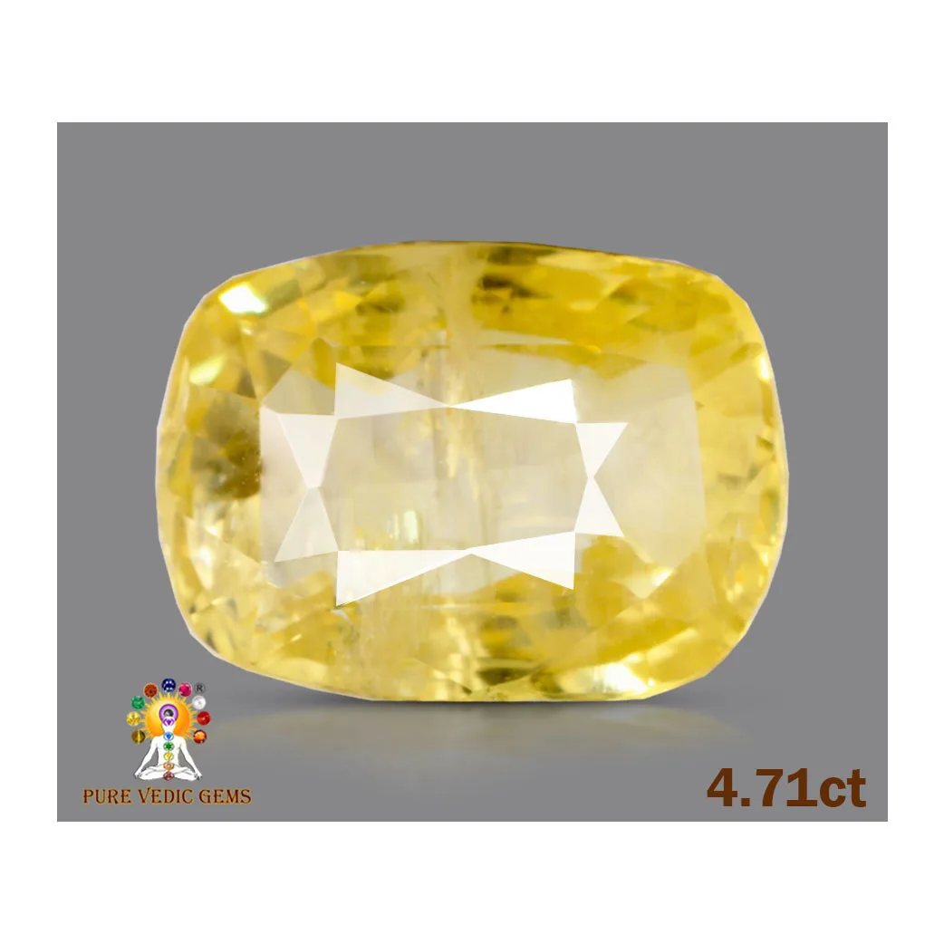 Yellow Sapphire 4.71ct. (Luxury) — image 1