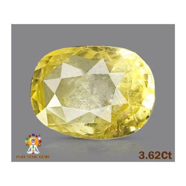 Yellow Sapphire 3.63ct. (Super Premium) — image 1