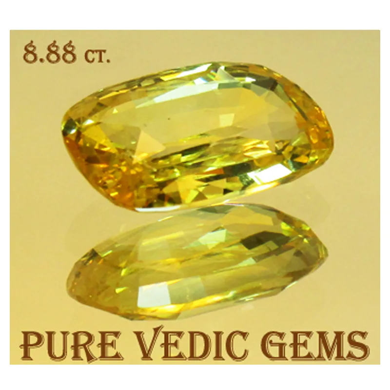 Yellow Sapphire 8.88ct On-Demand — image 1
