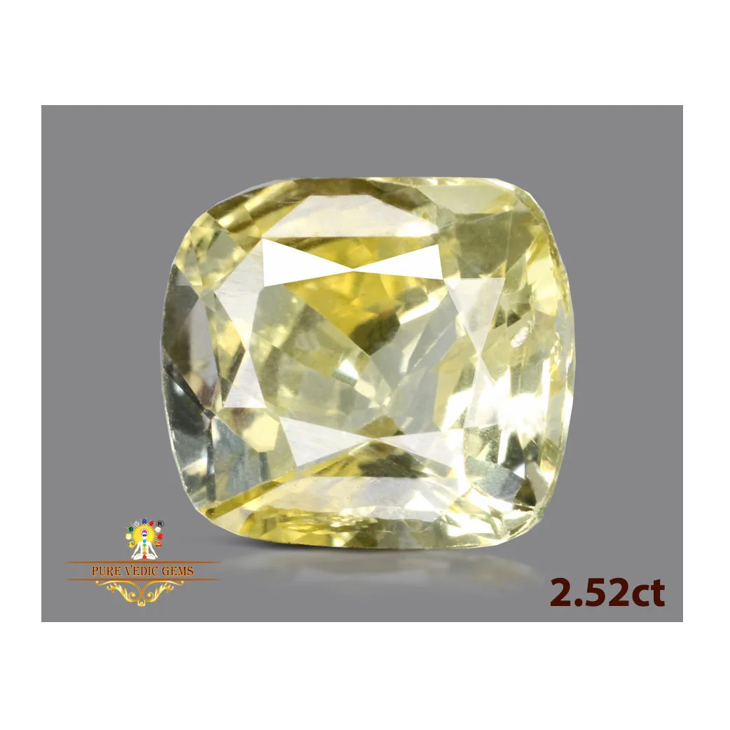 Yellow Sapphire 2.52ct. (Luxury) — image 1