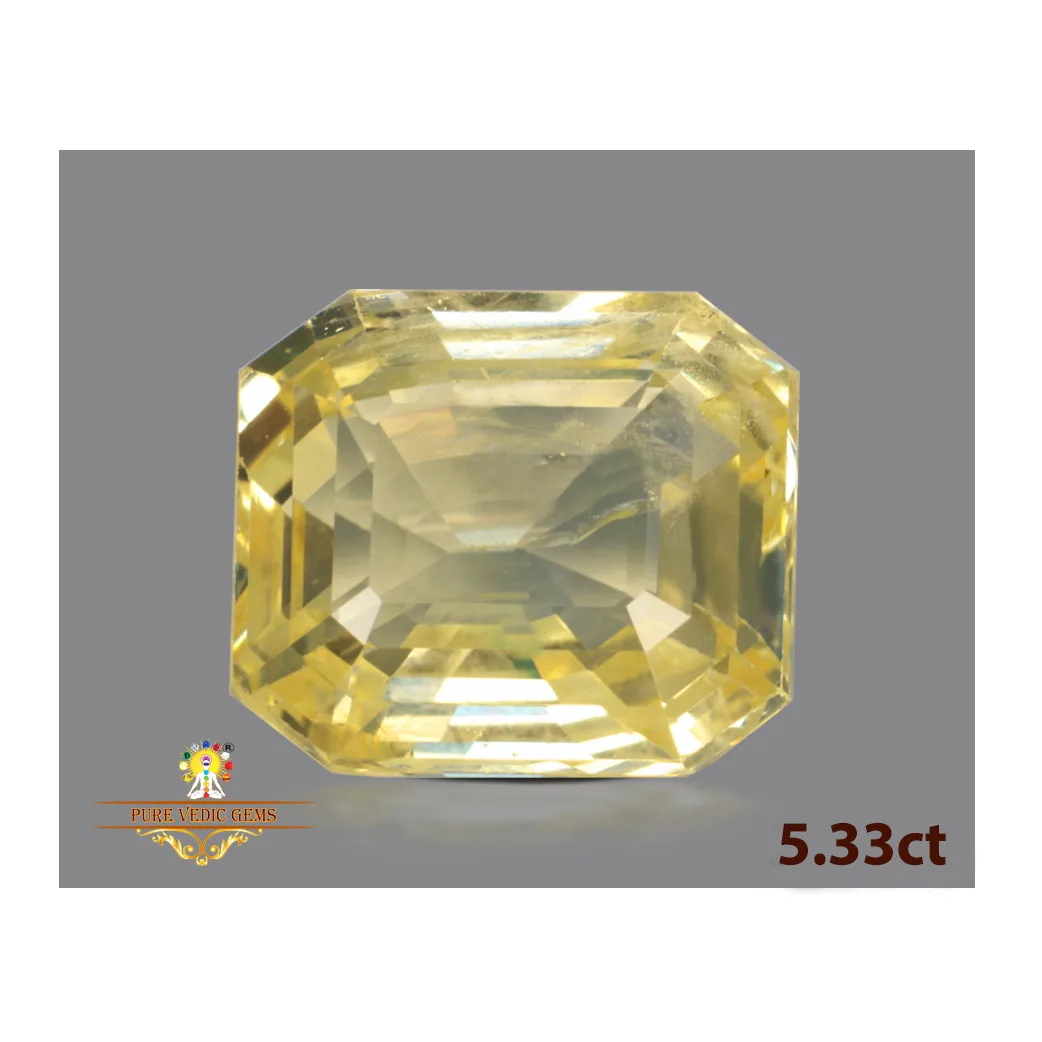 Yellow Sapphire 5.33ct.On-Demand — image 1