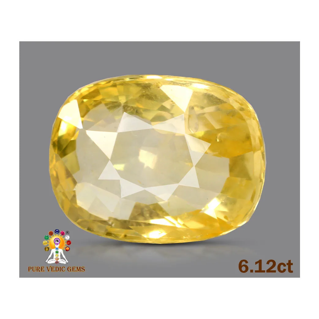 Yellow Sapphire 6.12ct.On-Demand — image 1
