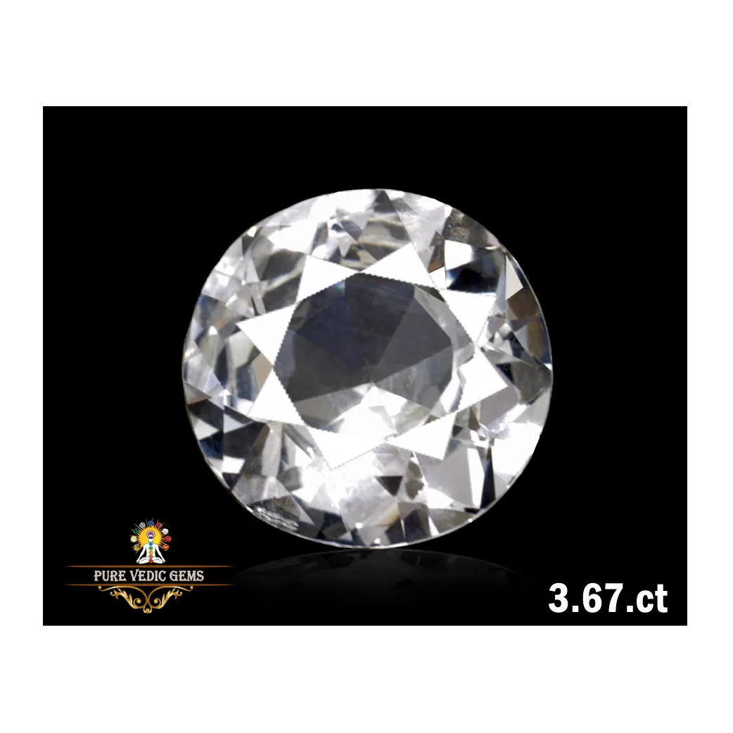 White Sapphire 3.67ct.On-Demand — image 1