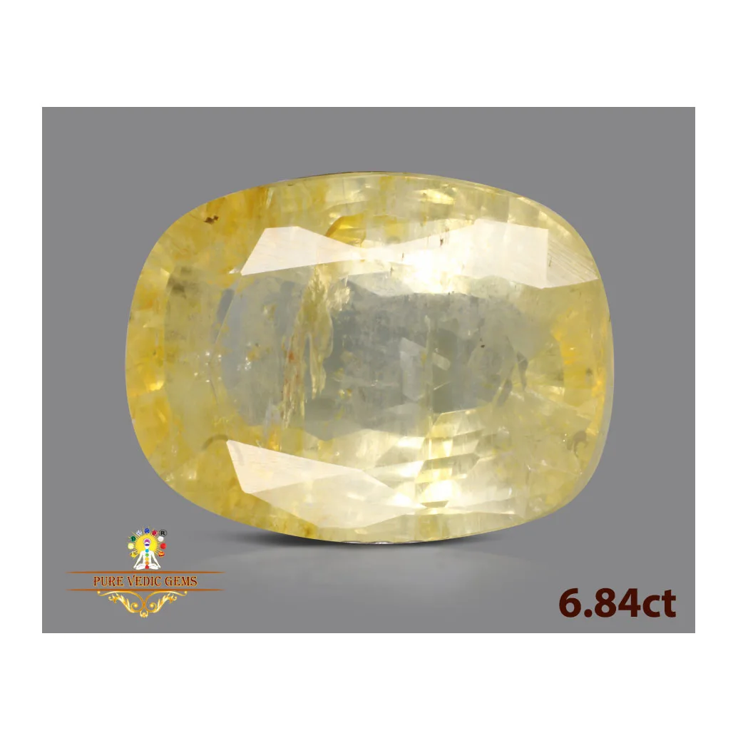 Yellow Sapphire 6.84ct. (Super Premium) — image 1
