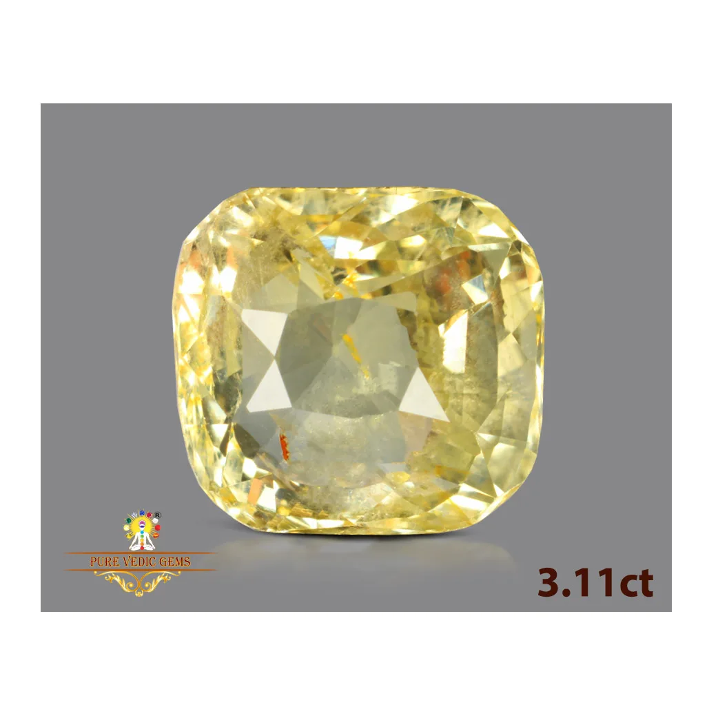 Yellow Sapphire 3.11ct. (Luxury) — image 1
