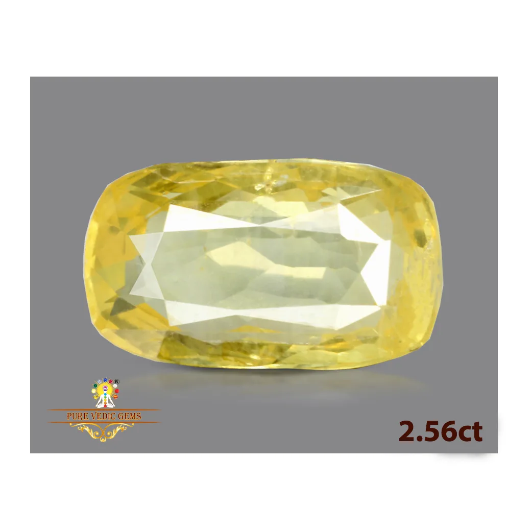 Yellow Sapphire 2.56ct. (Luxury) — image 1