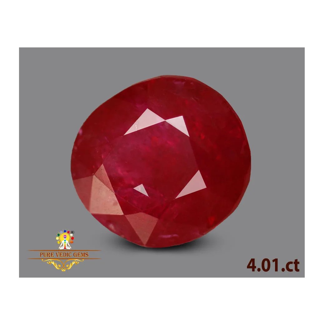 Fine Burma Ruby 4.01ct On-Demand — image 1