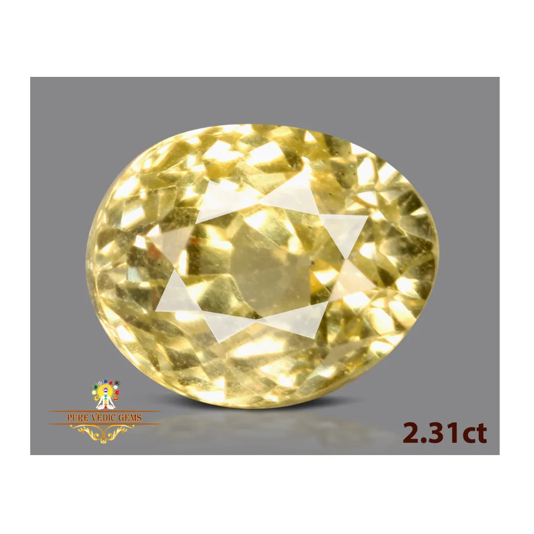 Yellow Sapphire 2.31ct. (Luxury) — image 1