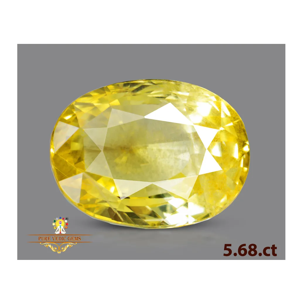 Yellow Sapphire 5.68ct.On-Demand — image 1