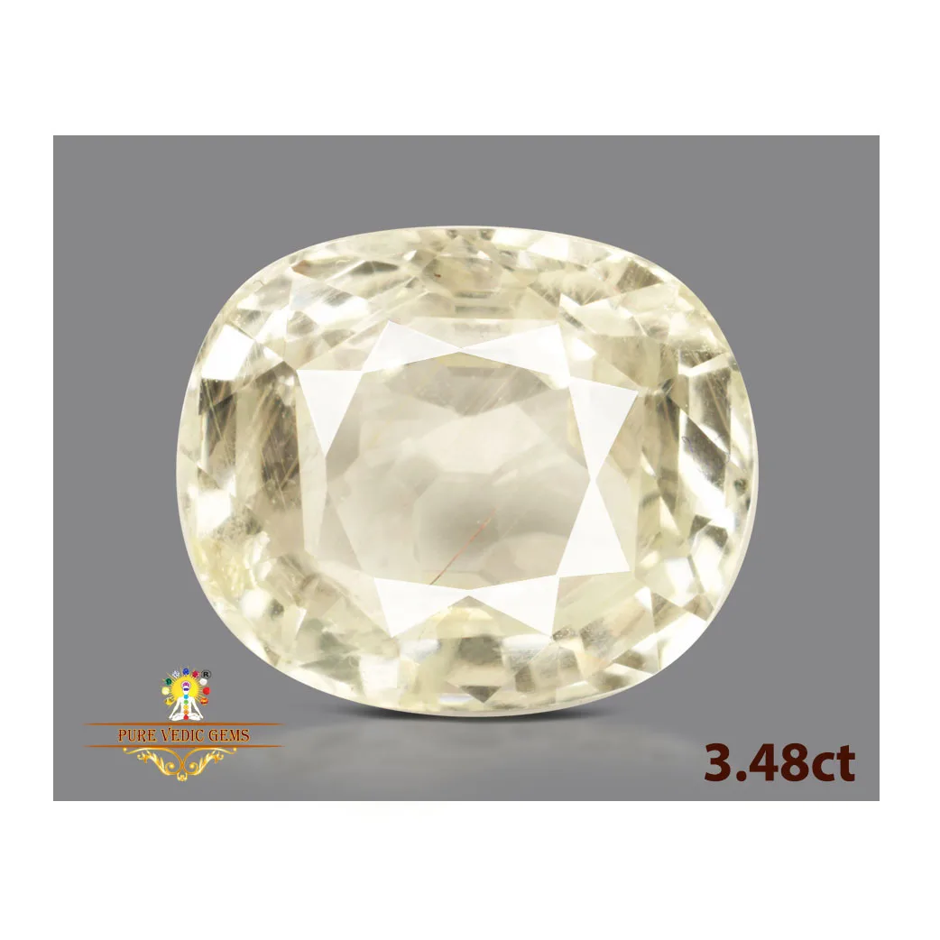 Yellow Sapphire 3.48ct. (Luxury) — image 1