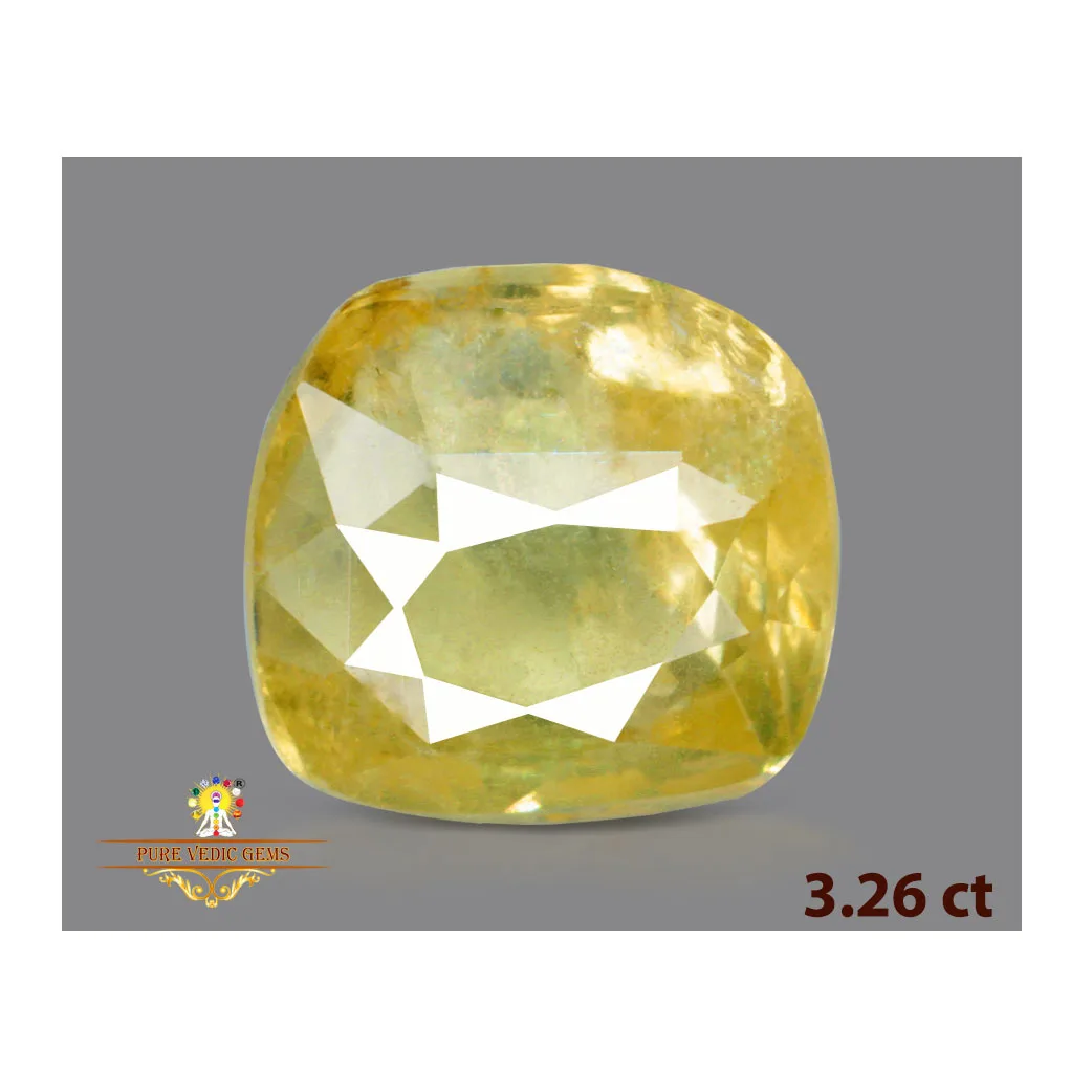 Yellow Sapphire 3.26ct. (Economy) — image 1