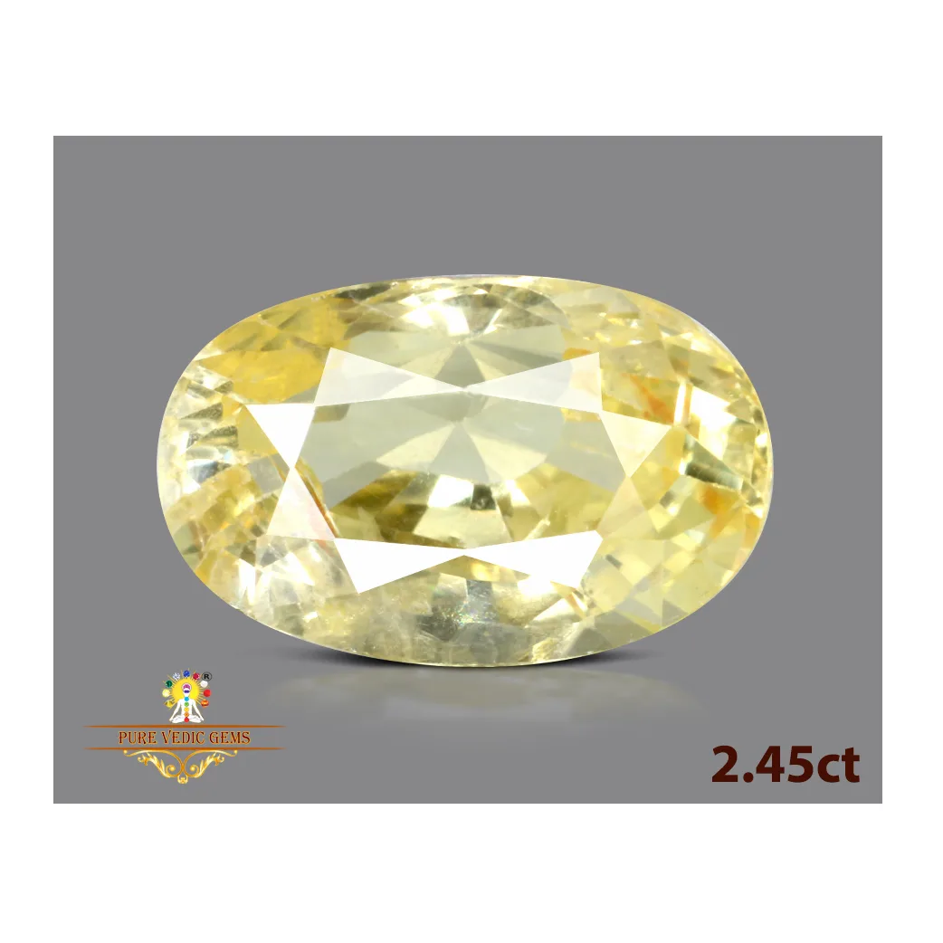 Yellow Sapphire 2.45ct. (Luxury) — image 1