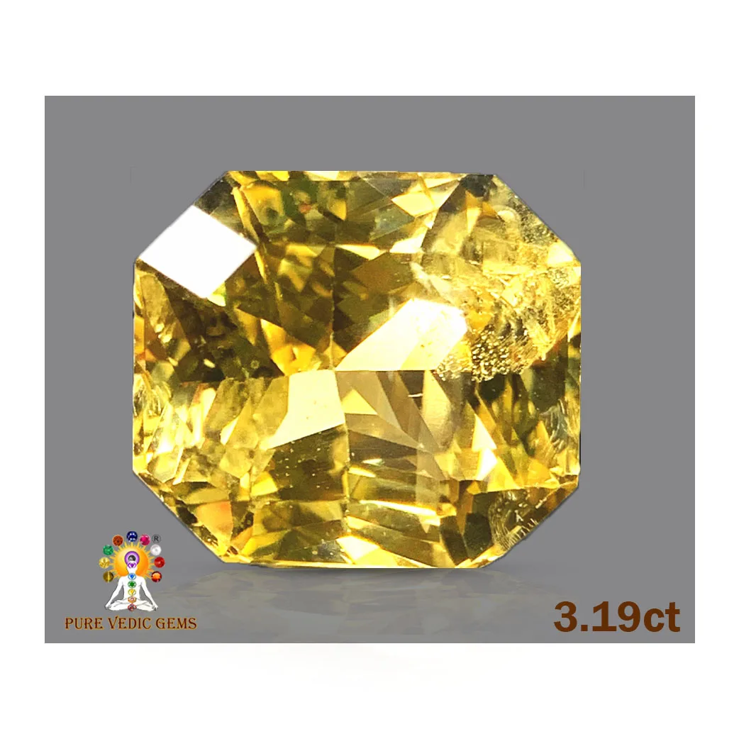 Yellow Sapphire 3.19ct.On-Demand — image 1