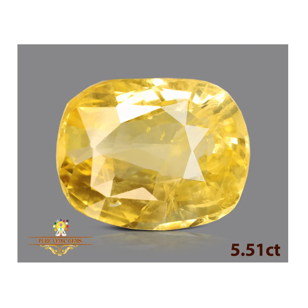 Yellow Sapphire 5.51ct.On-Demand — image 1