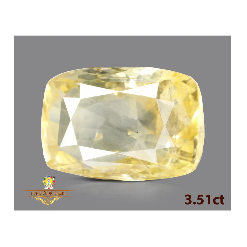 Yellow Sapphire 3.51ct. (Luxury) — image 1