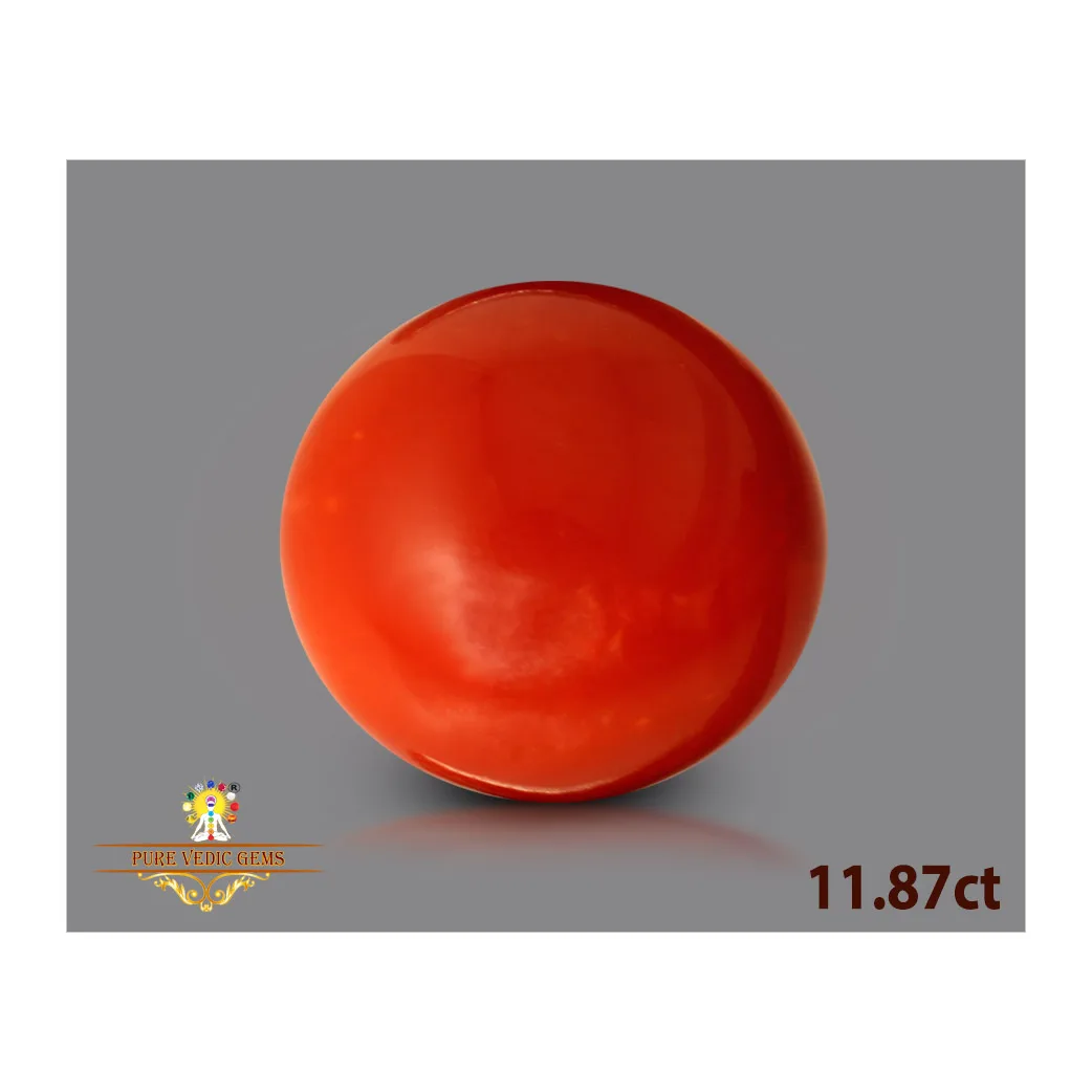 Japanese Red Coral 11.87ct-On Demand — image 1