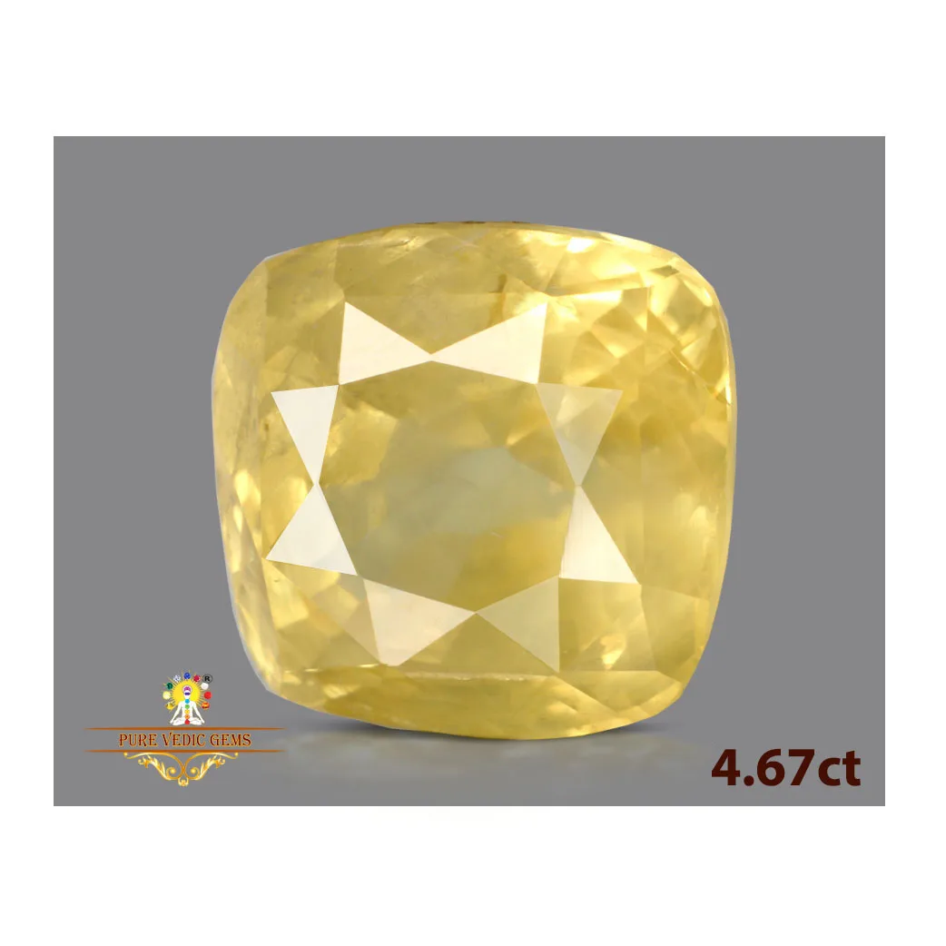 Yellow Sapphire 4.67ct. (Super Premium) — image 1