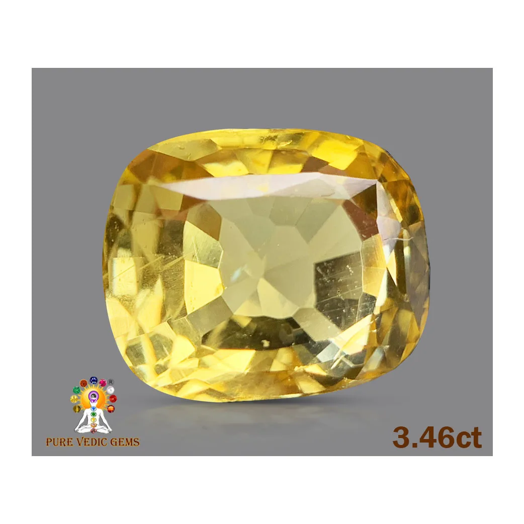 Yellow Sapphire 3.46ct.On-Demand — image 1