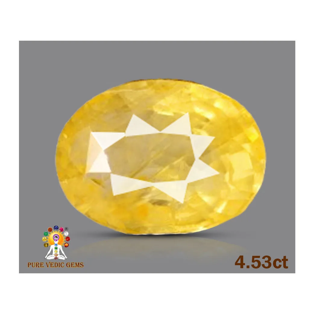 Yellow Sapphire 4.53ct. (Luxury) — image 1