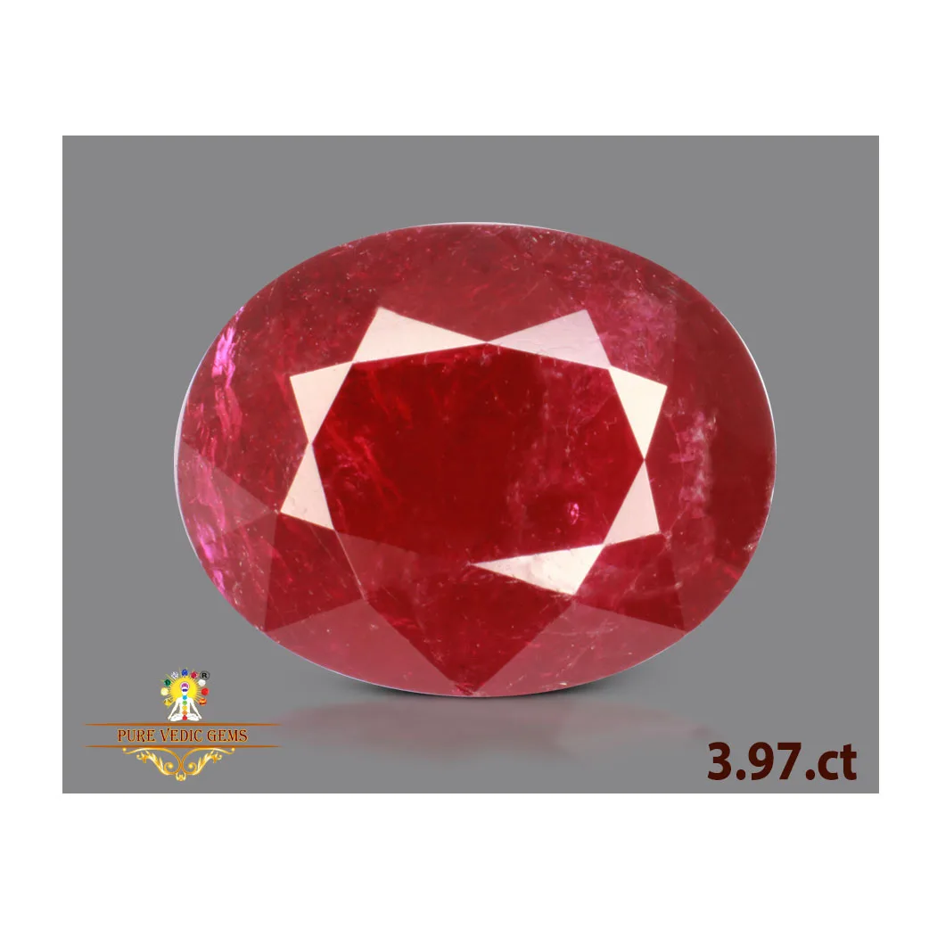 African Ruby 3.97ct. (Super Premium) — image 1