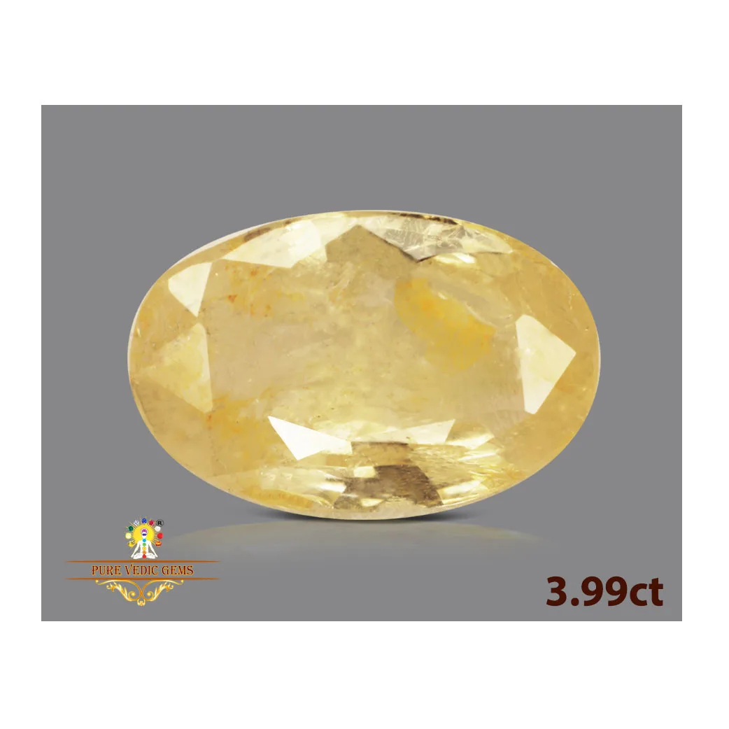 Yellow Sapphire 3.99ct. (Economy) — image 1