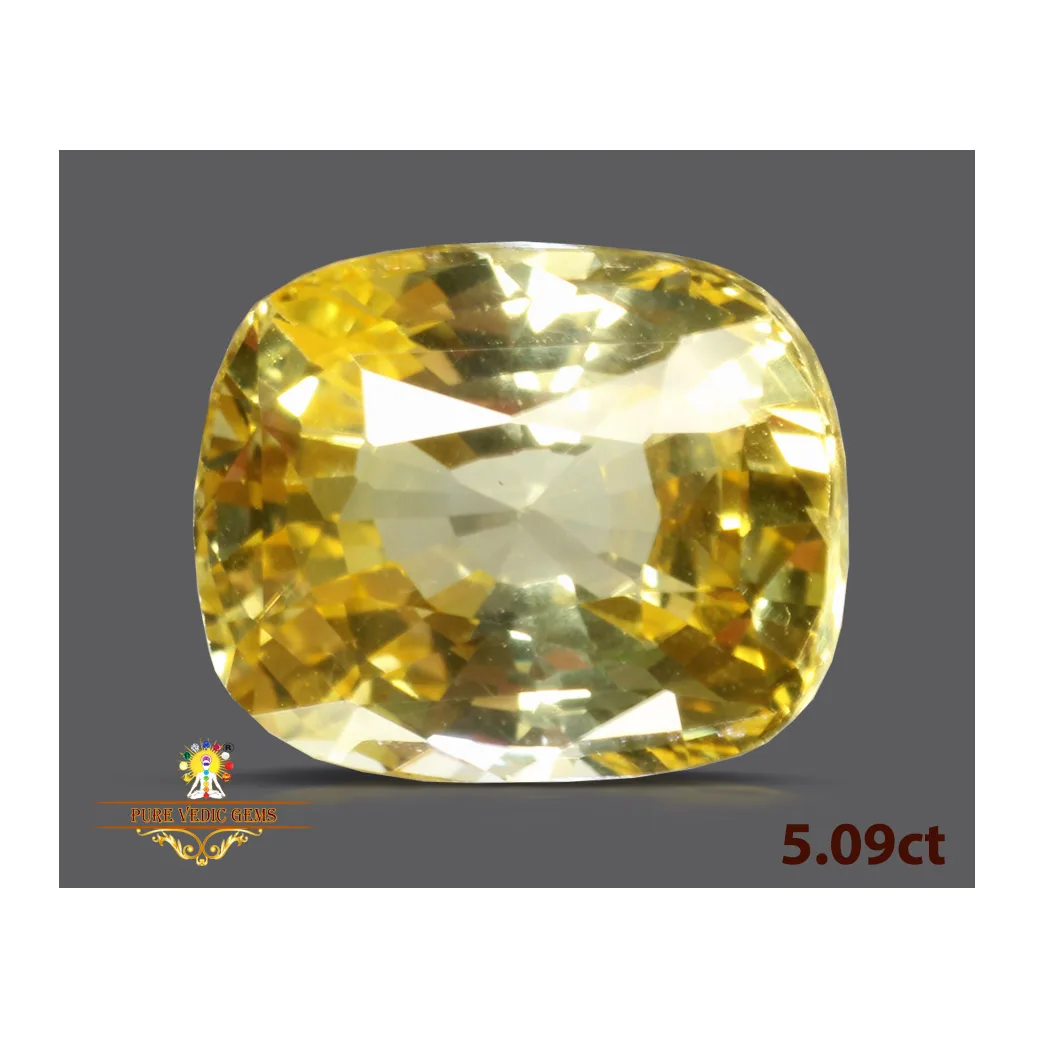 Yellow Sapphire 5.09ct.On-Demand — image 1