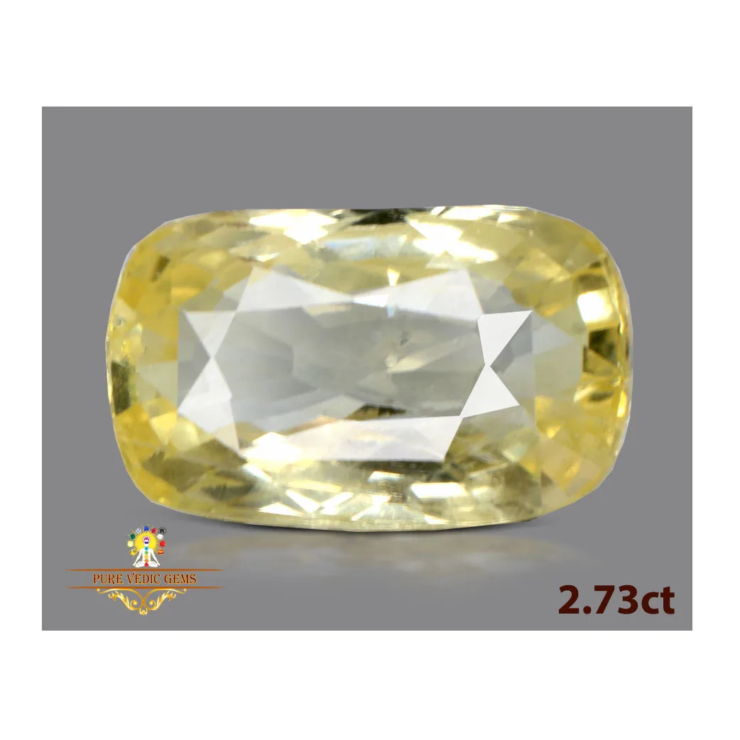 Yellow Sapphire 2.73ct. (Luxury) — image 1