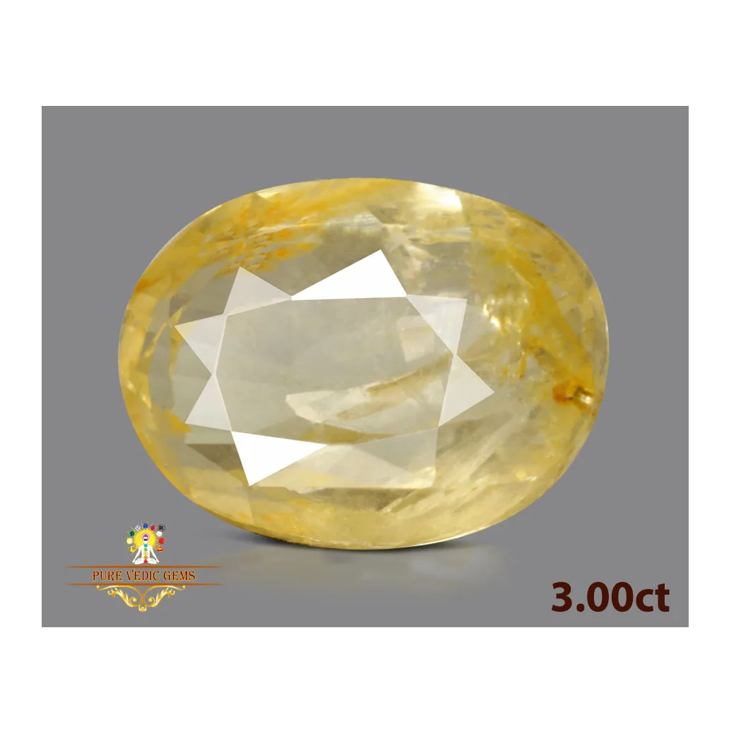 Yellow Sapphire 3.00ct. (Luxury) — image 1