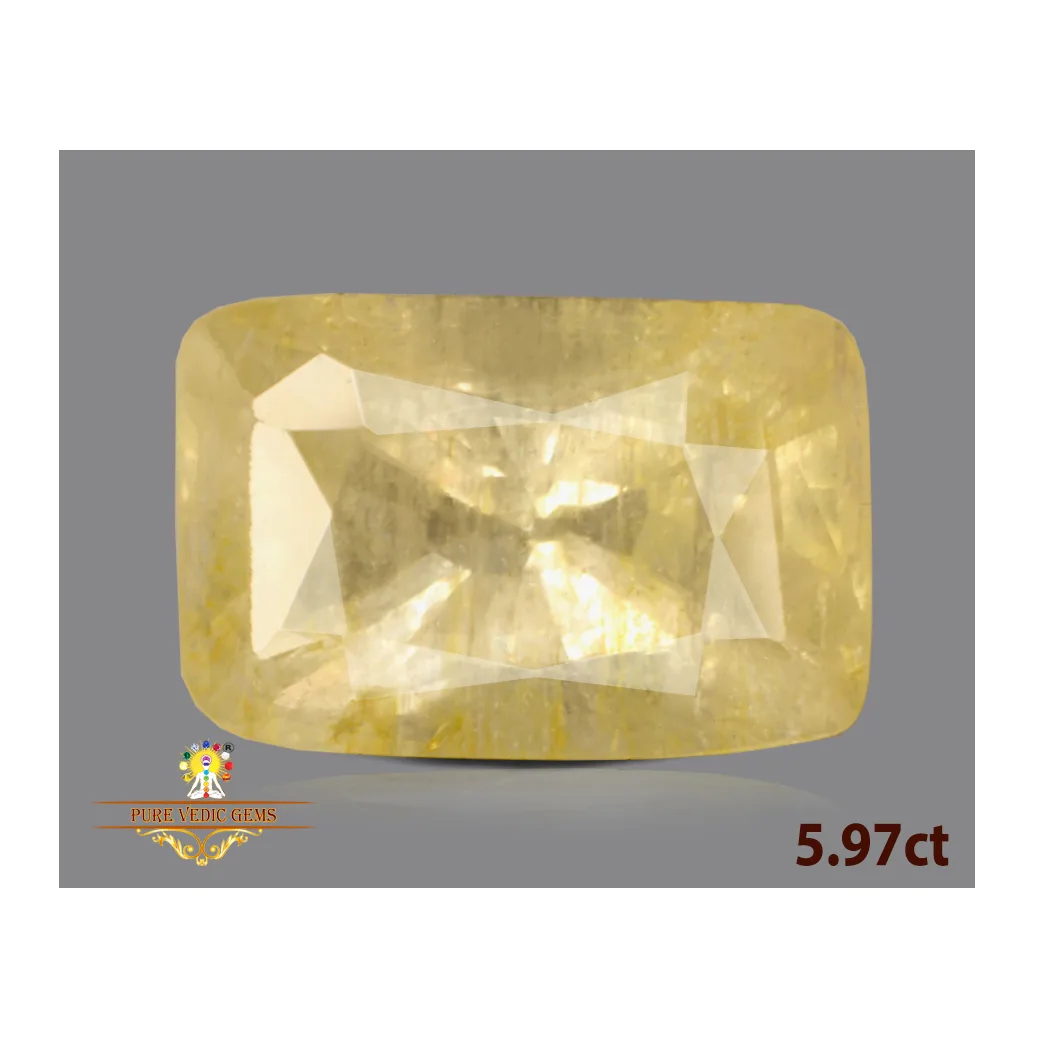 Yellow Sapphire 5.97ct. (Premium) — image 1