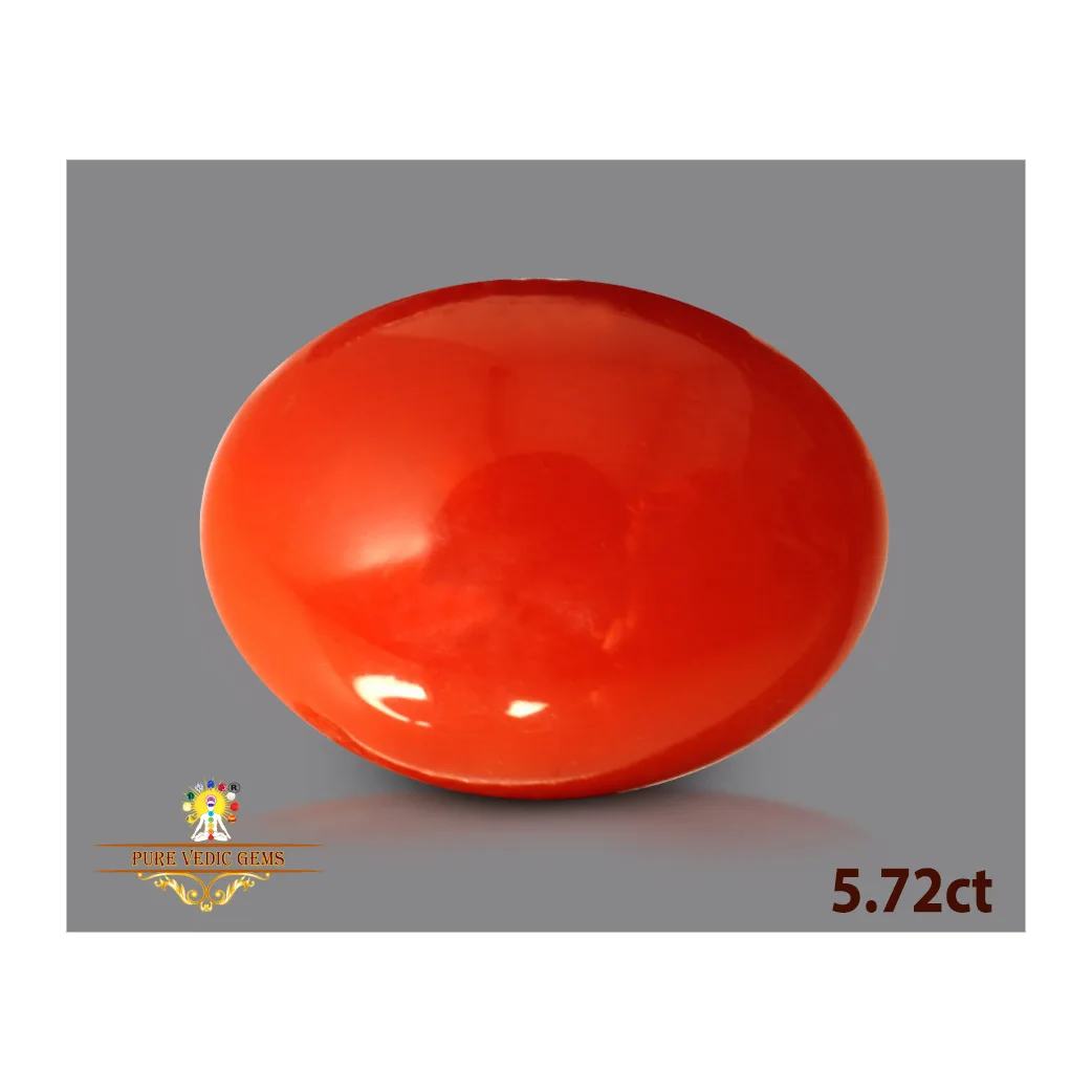 Japanese Red Coral 5.72ct-On Demand — image 1