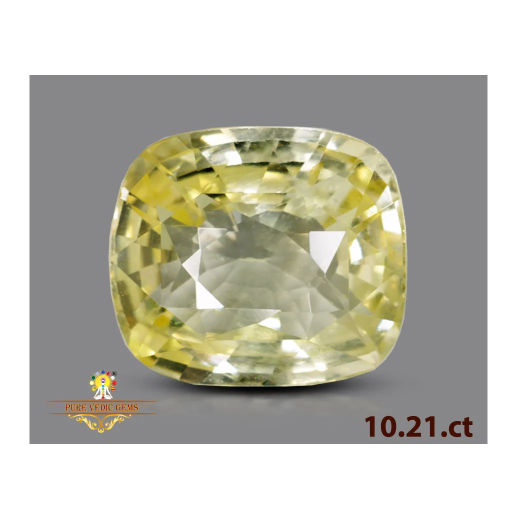 Yellow Sapphire 10.21ct On-Demand — image 1