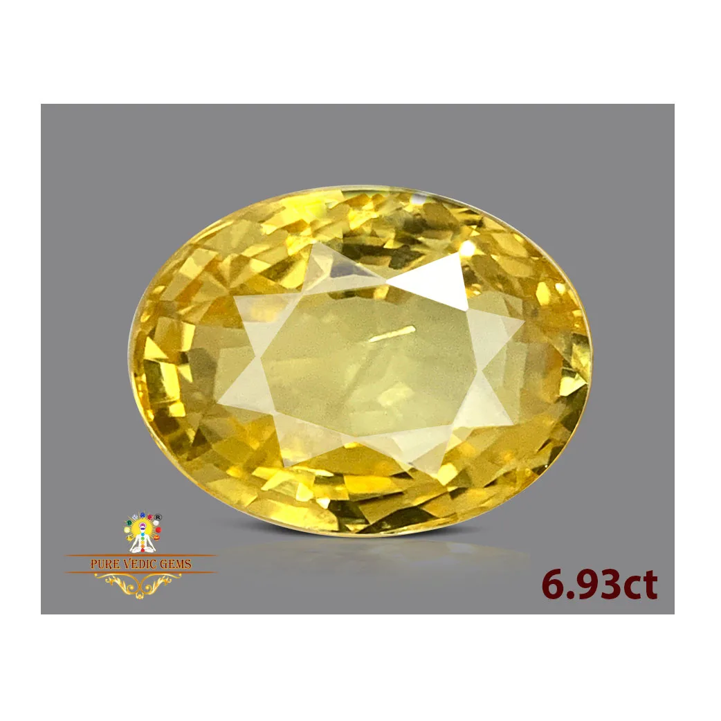 Yellow Sapphire 6.93ct.On-Demand — image 1