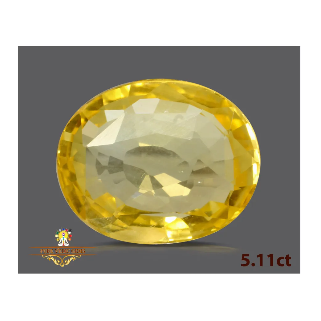 Yellow Sapphire 5.11ct.On-Demand — image 1