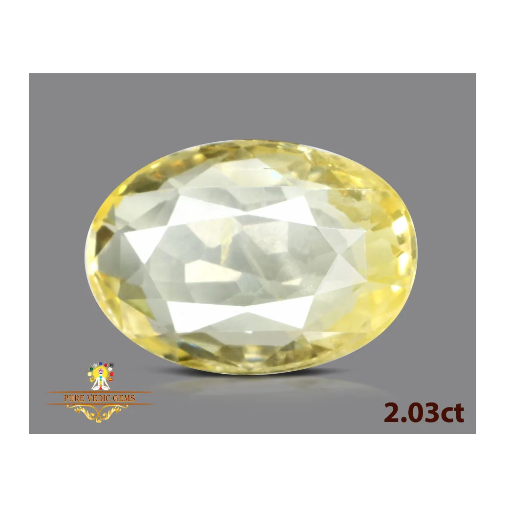 Yellow Sapphire 2.03ct. (Luxury) — image 1