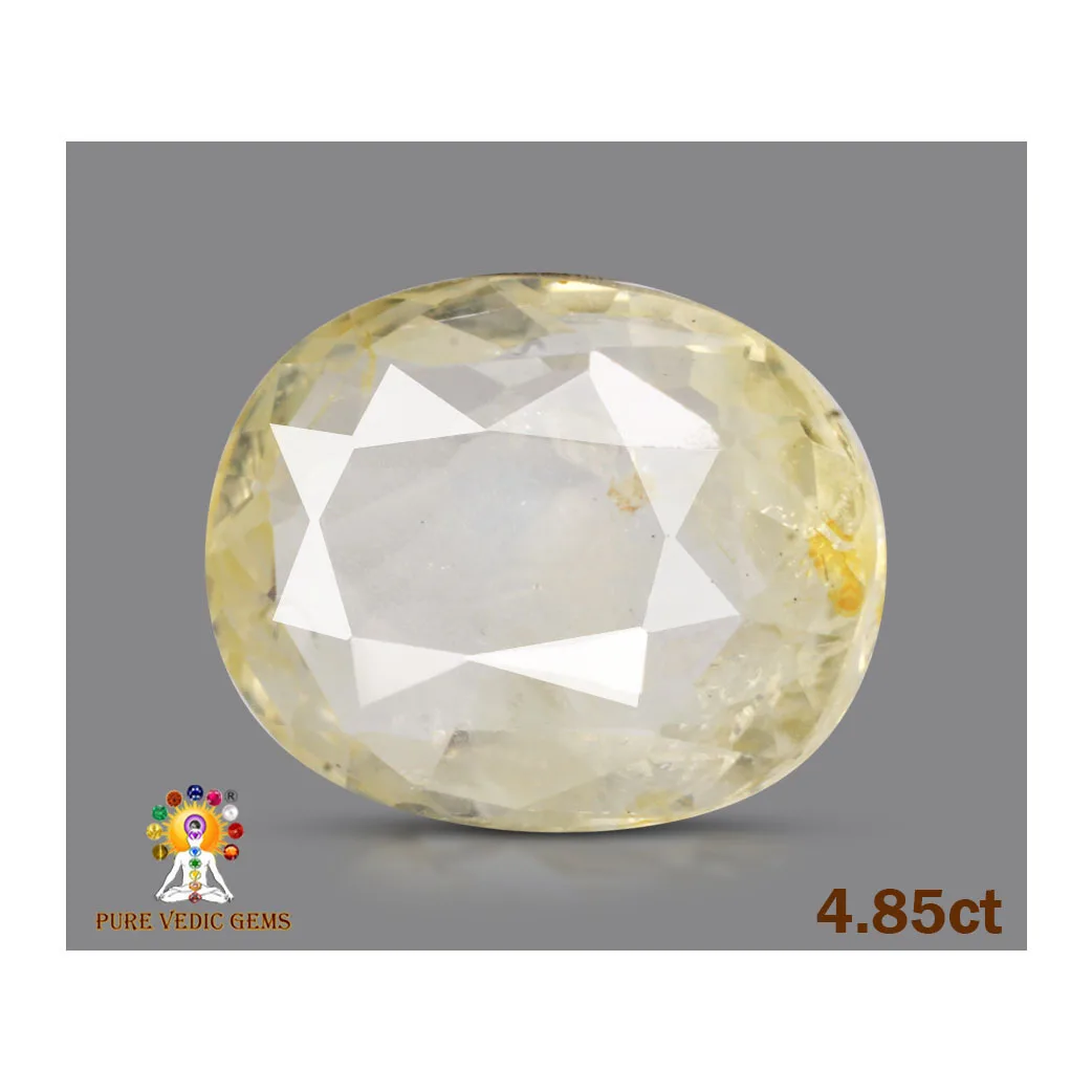 Yellow Sapphire 4.85ct. (Luxury) — image 1