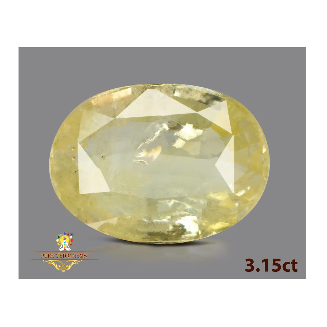 Yellow Sapphire 3.15ct. (Luxury) — image 1