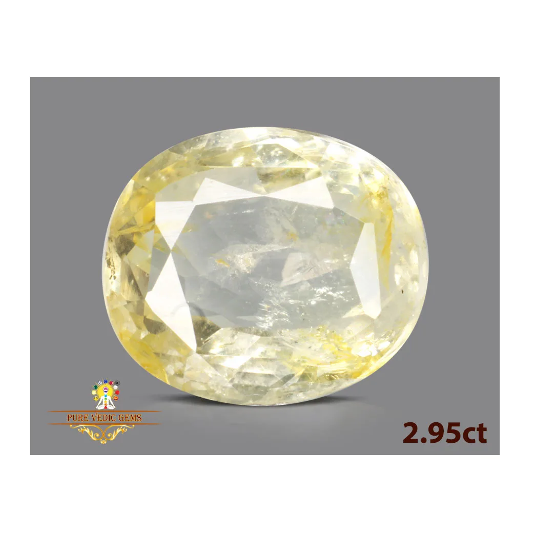 Yellow Sapphire 2.95ct. (Luxury) — image 1
