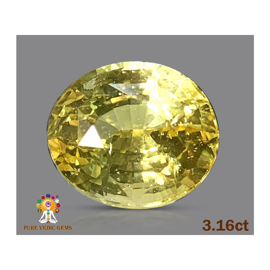 Yellow Sapphire 3.16ct.On-Demand — image 1