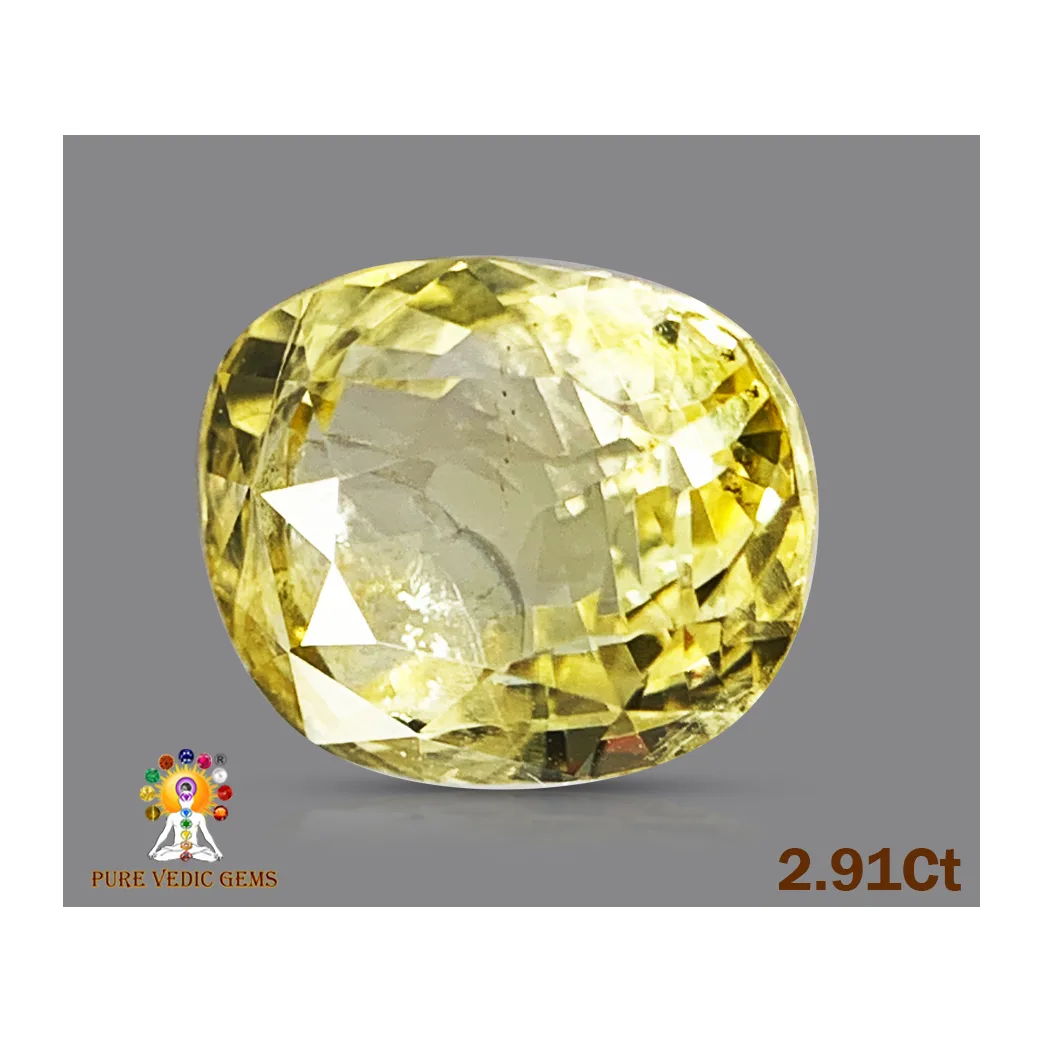 Yellow Sapphire 2.91ct. (Luxury) — image 1