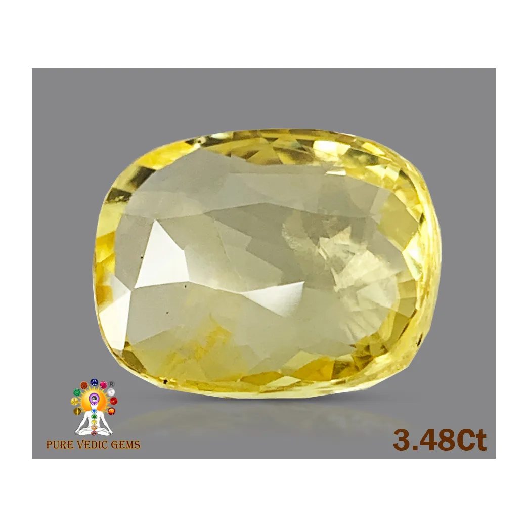 Yellow Sapphire 3.48ct. (Luxury) — image 1
