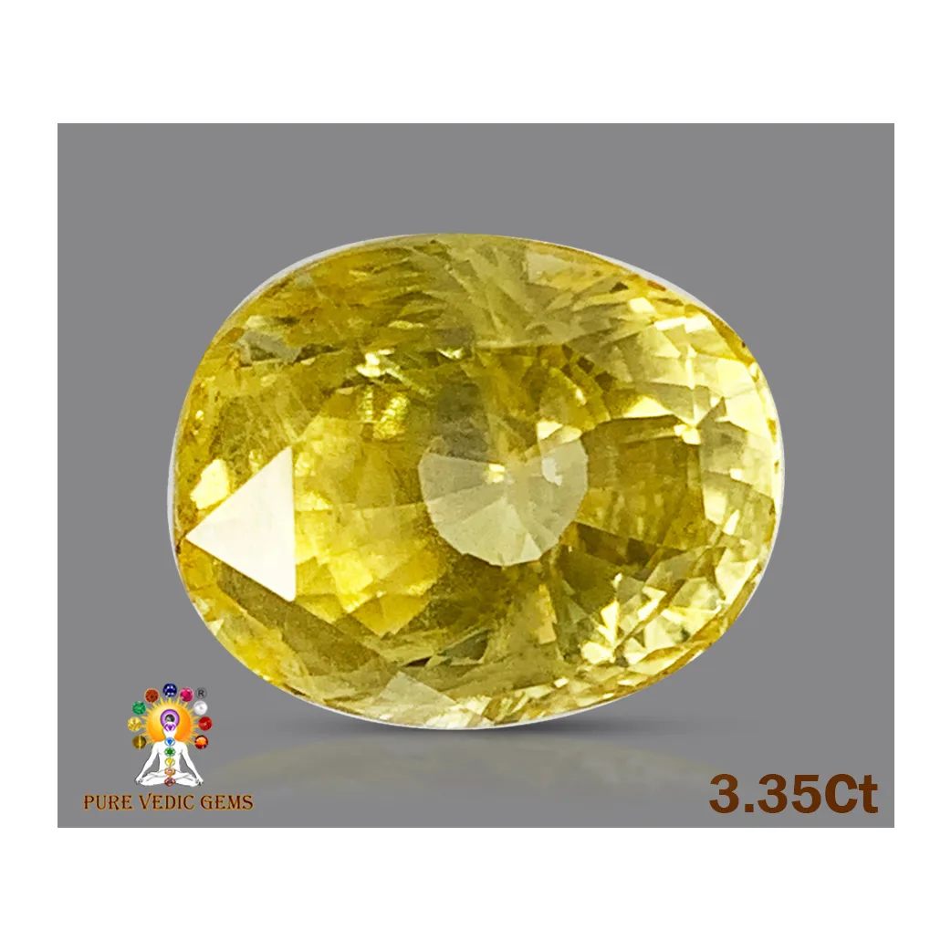 Yellow Sapphire 3.35ct. (Luxury) — image 1