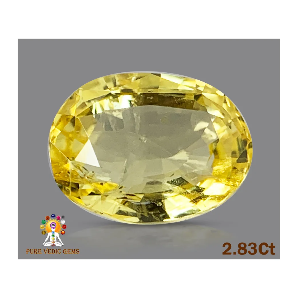Yellow Sapphire 2.83ct. (Luxury) — image 1